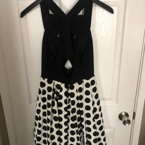 Polka Dot Bow Dress - Picture 8 of 10